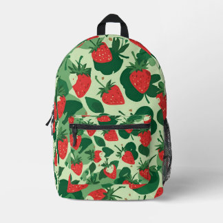 Strawberry Backpack – Cute Fruit-Themed Design