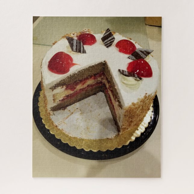 Strawberry Banana Atomic Cake Jigsaw Puzzle (Vertical)