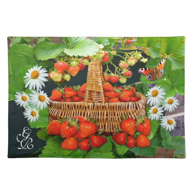 Strawberry Basket ~ Placemats (Front)