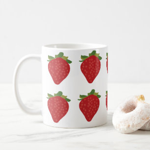 Strawberry Berry Cute Fruit Strawberries Coffee Mug