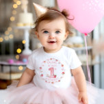 Strawberry Berry First Birthday Baby  Baby T-Shirt<br><div class="desc">Strawberry Berry First Birthday Baby Baby T-Shirt. Matching items available.</div>