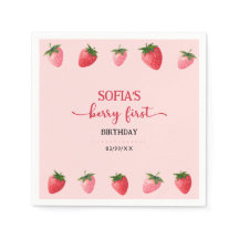 Strawberry Berry First Birthday