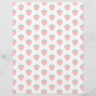 Strawberry Berry Fruit Red Farm Summer Produce Letterhead