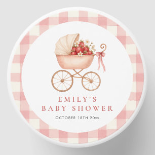 Strawberry Berry Sweet Baby Shower Favor Mini Candle Favors
