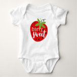 Strawberry Berry Sweet Birthday Baby Girl Kids&#39; Baby Bodysuit at Zazzle