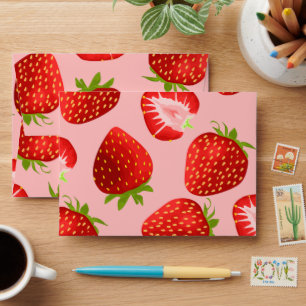 Strawberry Berry Sweet Birthday Berry First Envelope
