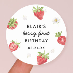 Strawberry Sticker by ing.bit.design