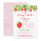Strawberry Berry Sweet Floral First Birthday