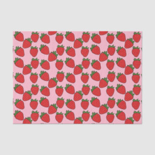 Strawberry Birthday Party Theme Wrapping Paper