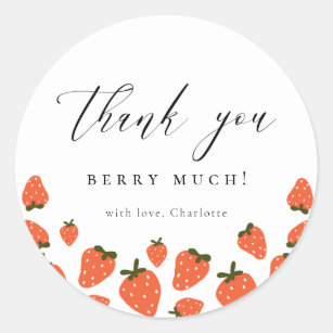 Stickers Northwest - Berry Cute Strawberry Sticker – Kitchen Store