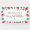 Strawberry Blueberry Berry Sweet Birthday Backdrop
