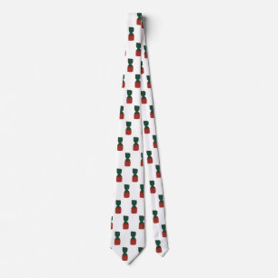 Strawberry Bon Bons Candies Neck Tie