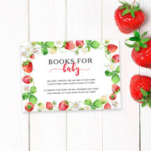 Strawberry Books For Baby