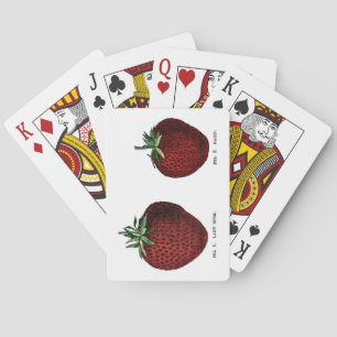 Strawberry Botanicals Poker Cards