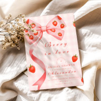 Strawberry Bow Bridal Shower