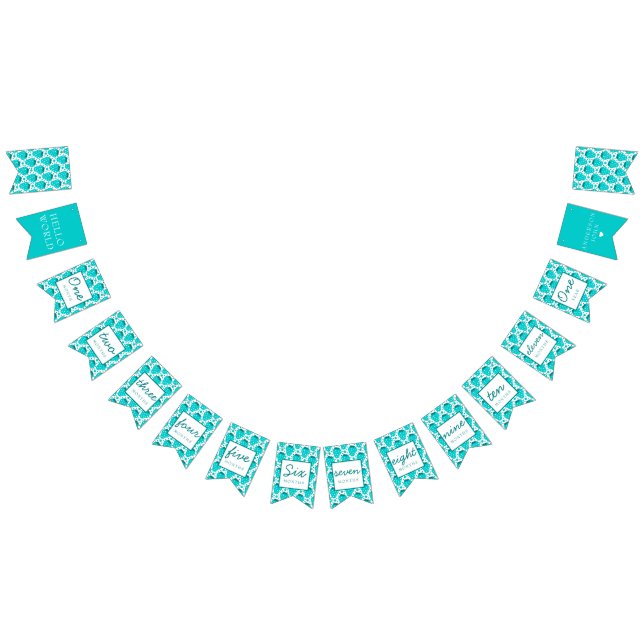 Strawberry Boy Berry First Birthday Milestones  Bunting Flags (All)