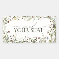 Strawberry Bridal Shower Pick Your Seat