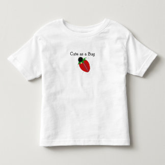 Strawberry Bug Design Toddler T-shirt