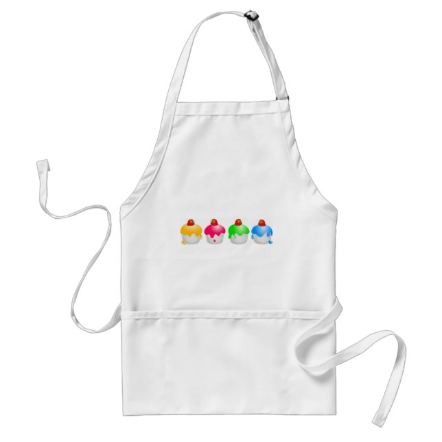 Strawberry Buns Adult Apron (Front)