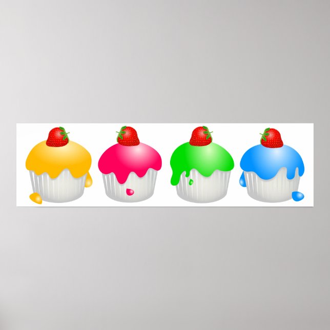 Strawberry Buns Poster (Front)