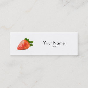 Strawberry Business Card