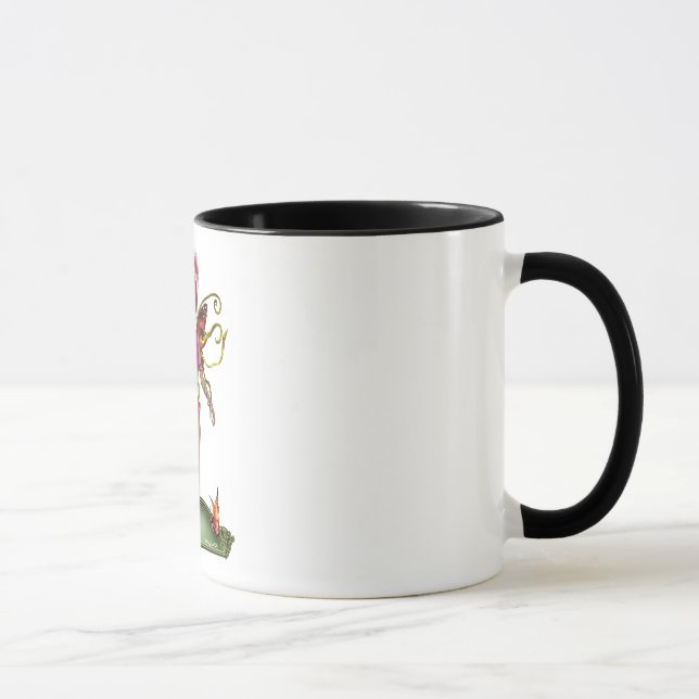 Strawberry Butterfly Fairy Mug (Right)