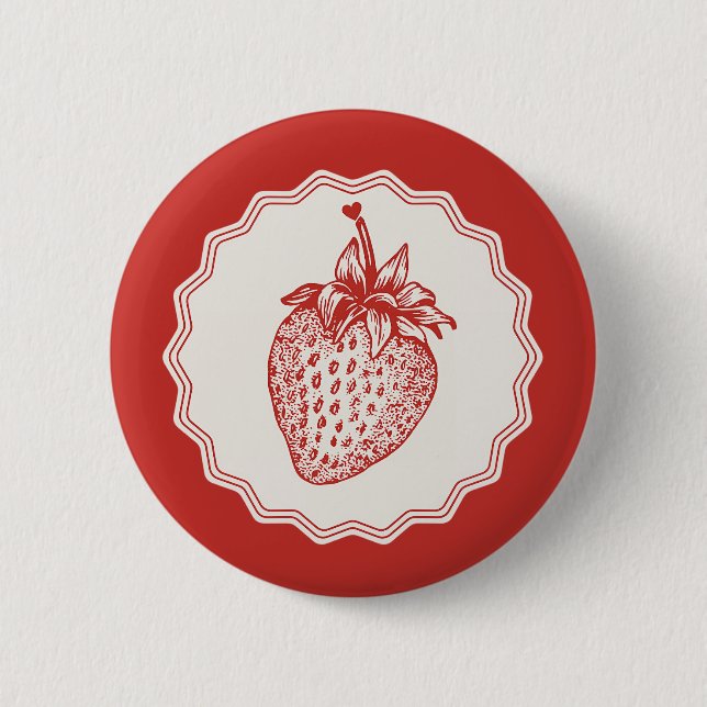 Strawberry Button (Front)