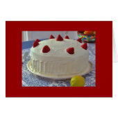 Strawberry Cake (Front Horizontal)