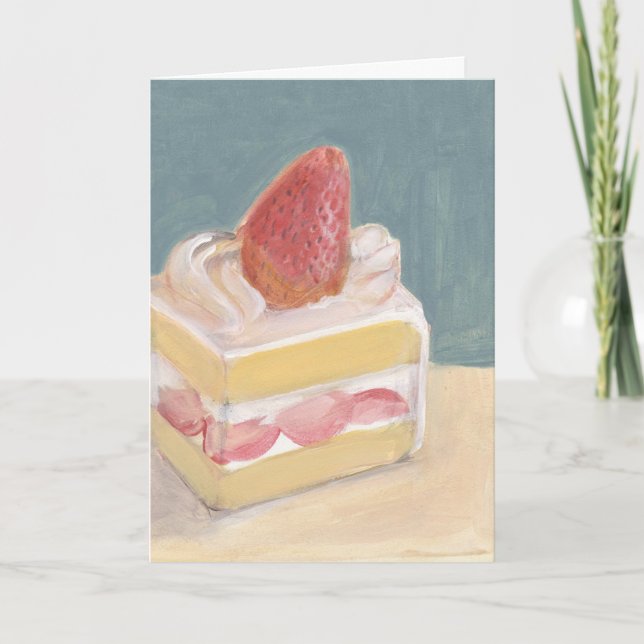 Strawberry Cake 2 Card (Front)
