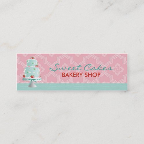 Strawberry Cake Business Card