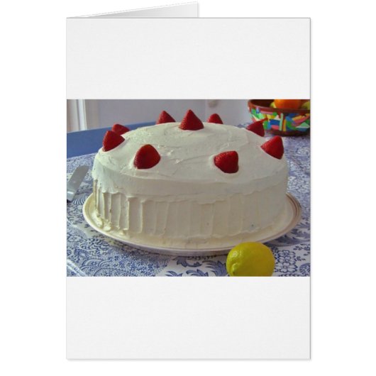 Strawberry Cake Cards (Front)