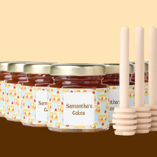 Strawberry Cake  Honey Jar Favors