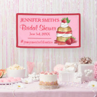 Strawberry Cake Shortcake Bridal Shower Birthday