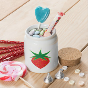 Strawberry Candy Jar