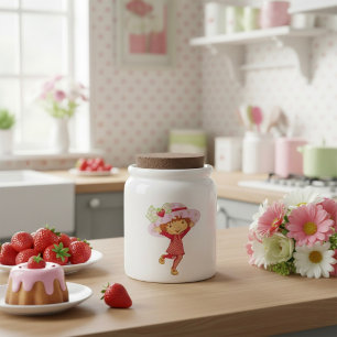 Strawberry Candy Jar