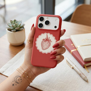 Strawberry iPhone 17 Pro Case