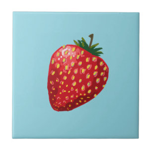 Strawberry Ceramic Tile