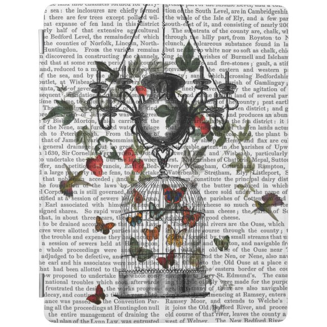 Strawberry Chandelier iPad Air Cover (Front)
