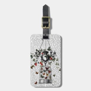 Strawberry Chandelier Luggage Tag