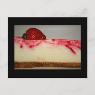 Strawberry Cheesecake Postcard