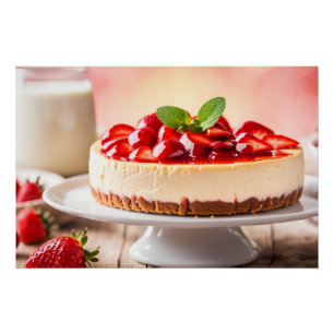 Strawberry Chesecake Poster