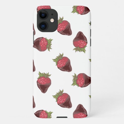 Strawberry Chocolate iPhone 11 Case