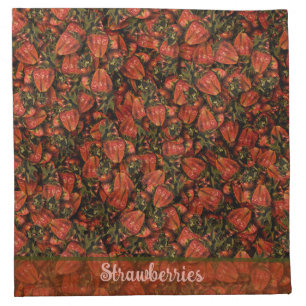 Strawberry Cloth Napkin
