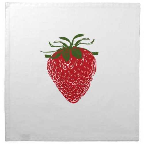 Strawberry Cloth Napkin