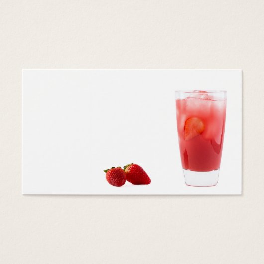 Strawberry cocktail (Front)