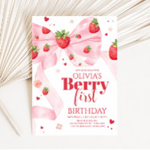 Strawberry Coquette Birthday Party