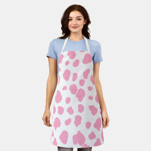 strawberry cow costume apron