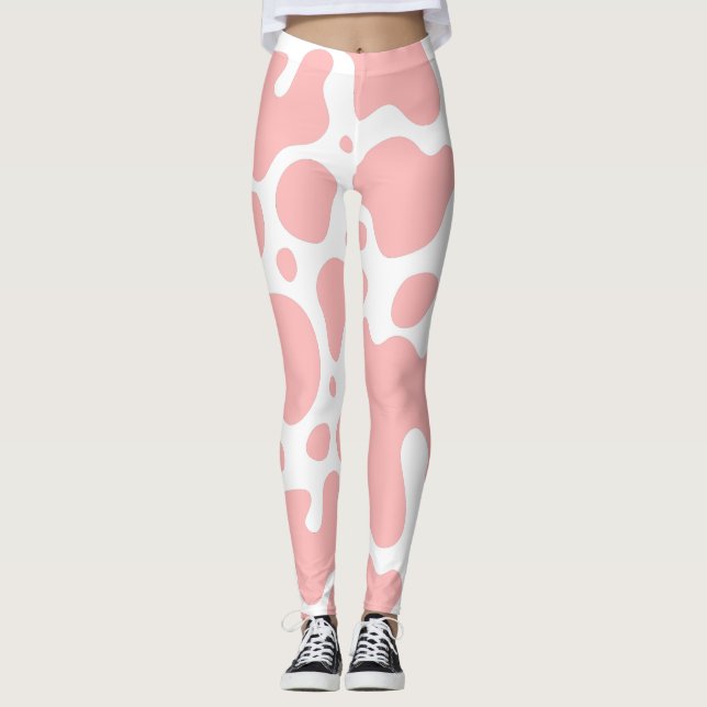 Strawberry cow leggings (Front)
