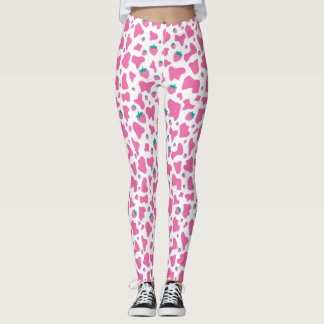 Strawberry Cow Leggings