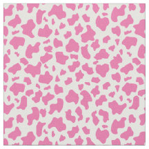 Pink Cow Fabric Zazzle Pink Cow Fabric Zazzle